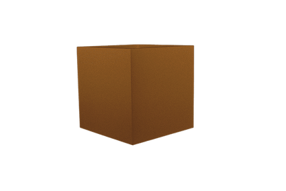 Montroy Cube Fiberglass Planter (small sizes 12"-24")