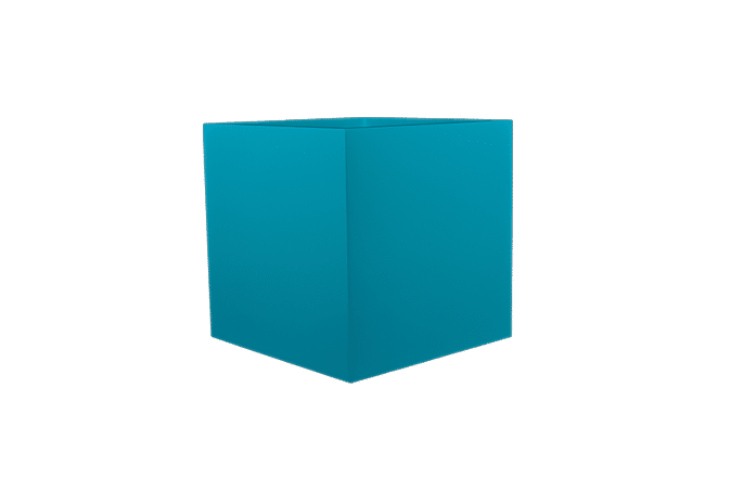 Montroy Cube Fiberglass Planter (Large sizes 32"- 60")